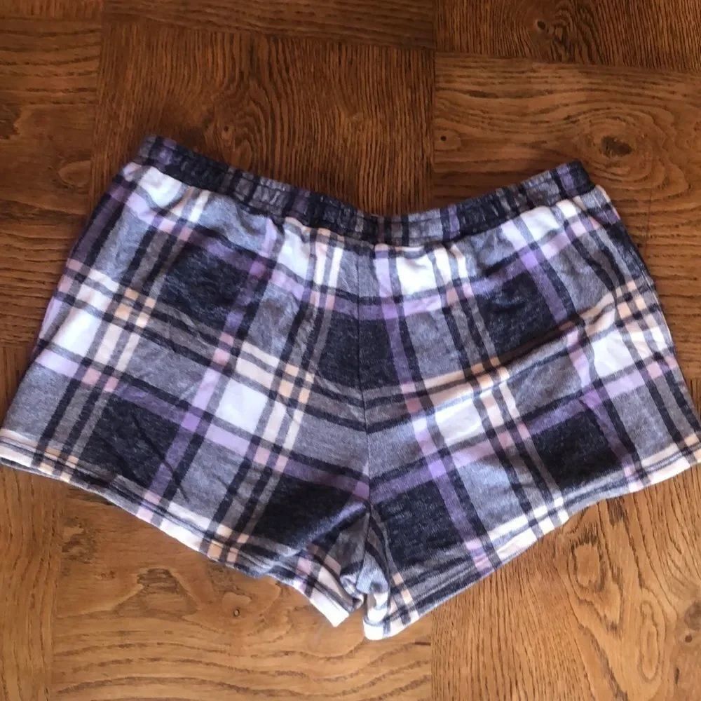 Nordstrom Make & Model Plaid Pajama Short SzSm